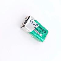 9V普通电池(4个) 手持金属探测器专用电池可充电9V电池手探电池万用表电池battery