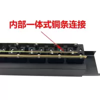 3*4平方电缆1米无插头 要几米拍几米 大功率32A8000W63A12000W工业排插座空开防过载PDU电源超长接线板