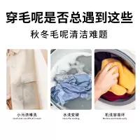 套餐一 澳洲羊毛大衣专用干洗剂双面羊绒毛呢免水洗清洁剂衣服去污渍神器