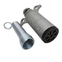 铝七芯插头 24v货车挂车线半挂车连接线七芯五芯螺旋线总成挂车七孔插头插座