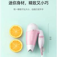博锐1601-少女粉 不带负离子-1000W 飞科电吹风机家用负离子护发吹风筒便携折叠宿舍学生不伤发
