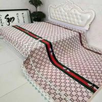 小蜜蜂[超柔水晶绒] [整体]长2.3M*宽2下垂20CM 床盖榻榻米农村大炕土炕四季通用炕垫可机洗拉链款炕毯水晶绒炕盖