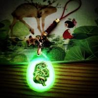 红绳+夜光猴 十二生肖手机挂件手机链情侣u盘吊坠创意挂坠男女款发光饰品本命