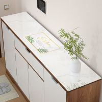 半夏 20cm*50cm 电视柜鞋柜桌布布艺防水防烫防油pvc免洗长方形软玻璃台布餐桌垫