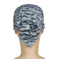 迷彩扎带 友盟夏季透气火狐狸劳保焊工帽子防尘电焊头套帽电焊多色防护用品
