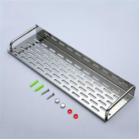 15*11宽打孔较小看清尺寸再拍 不锈钢卫生间置物架厨房厕所浴室调味品置物架壁挂收纳架子免打孔