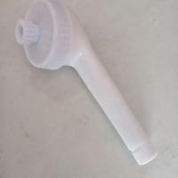 白色 通用4分口 挂式热水器带开关喷头淋浴喷头手持淋浴花洒连喷头淋蓬头挂单喷头