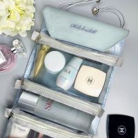 樱花粉(老款) 韩式大容量化妆包四合一可拆分折叠刘亦菲同款随身旅行收纳洗漱包