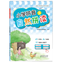 小学拼音自然拼读 小学拼音练习册之自然拼读学声母韵母汉语一日一练儿童幼儿园学前班启蒙书全套教材大班升一年级字母同步基础拼