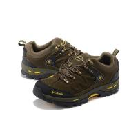 9011军绿色(运动鞋号码) 39 秋冬款户外登山鞋男 耐磨徒步鞋 透气 防滑爬山鞋 牛皮低帮男鞋