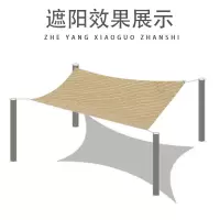 六道线包边打孔[加厚款2米*2米] 加密加厚遮阳网防晒网庭院楼顶阳台植物汽车遮阴网户外隔热遮光网