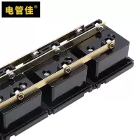 电源线1.5平方2米10A插头 PDU机柜电源竖装24568位万用孔开关10A16A弱电箱工业排插座接线板