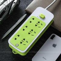 123三插头# 1.5米-5E9 壁灯学生型插头电源插座式排插USB开关客厅式ubs家用usp插排