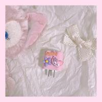 雪糕花花贝儿 充电器粉色套 iphone13充电器保护套20w适用苹果11promax数据线缠绕12 mini线