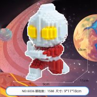 CL6036小杰克奥特曼+锤子 兼容乐高迪迦奥特曼微颗粒积木儿童益智拼装玩具高难度男女孩拼图