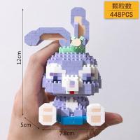 星黛露7152 微型立体儿童拼装微小颗粒益智积木玩具成人拼图迪士尼星黛露拼图
