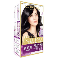 自然黑色1号 卓韵霜双膏染发霜自然持久固色染发剂温和养护染发膏