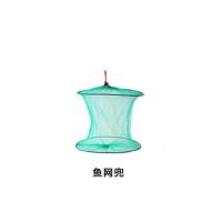 二层鱼护网兜1个 中网眼挂网鱼饵三层渔网沉网粘网鱼一指挂子捞鱼网编织渔民网沾鲢