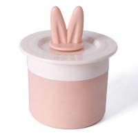 粉色[1个装] 便携洁面乳起泡器洗面奶专用打泡器日本小型女士简约洁颜粉卫生间