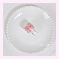 中粉蝴蝶 充电器透明套 5w iphone11充电器头保护套全包可爱适用苹果x数据线保护线7/8p防断r