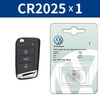 原装4S店同款CR2025(一粒装) 原装迈腾CC速腾帕萨特领驭朗逸宝来辉昂高尔夫汽车遥控器电池