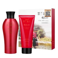 洗发水 300ml 墨兰公主洗发水淘米水套装官方旗舰店生姜护发素发膜仟植洗护御方