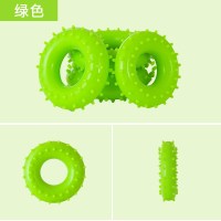 20KG绿色(适合青少年) O型握力圈硅胶橡胶圈 男女手指康复训练器成人儿童锻练手力握力器
