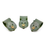 绿 色 狗狗 猫咪狗狗材收纳(3条装)耳机数据线绕线器雾蜡皮牛皮