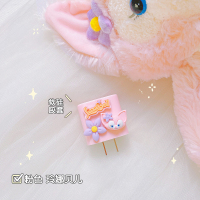 头部❤️玲娜贝儿[单壳] 苹果数据线保护套iphone13充电器保护套手机线缠绕线12promax快充头充电线防折断保护