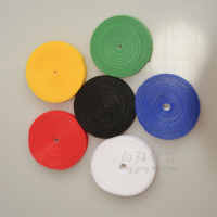 同体1cm宽黑色5米长 背对背魔术贴扎带自粘带光纤集绕线器布理线器带绑带数据线捆扎带