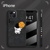 [经典黑★灌篮宇航员] iPhone 11 侧边带图灌篮宇航员iPhone11/12Pro/Max/13mini手机壳苹