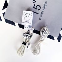 卡通暴力熊 VIVO Y85/y75/y81s/Z1数据线保护套y93/y97充电器线保护线缠绕绳