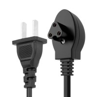 热水袋快充充电线[三孔]一个 三孔通用型电热水袋防爆夹电源线两孔插头暖宝宝暖手袋加热充电器