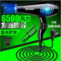 德国发廊沙龙电机8000风力送三 大功率电吹风9000理发店5000吹风机家用6000冷热风吹风筒蓝光护发