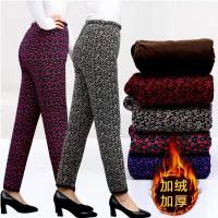 经济款颜色随机发 小号 [建议70-110斤] 中老年女裤冬装老年人奶奶保暖棉裤老人加绒加厚妈妈冬季高腰裤子