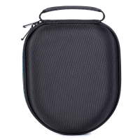 黑色耳机包一个 适用于森海塞尔MOMENTUM大小馒头乐动头戴式耳机包漫步者W800BT W820NB耳机收纳盒骷髅头耳