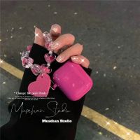 透明壳[无图案无挂件] 倍思w04耳机套Baseus无线蓝牙耳机保护套W04pro耳机套可爱w4壳套