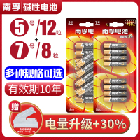 5号2粒 电池碱性5号12节7号8粒1.5干电池空调电视儿童玩具遥控器鼠标