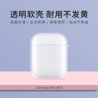 AirPods耳机套[AirPods1/2代透明]纯色 AirPods保护套国王排名周边苹果3代蓝牙耳机软壳波吉王子iP