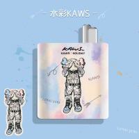 华为40W印花-白色水彩kwas单个 华为数据线保护套p40pro/p30pro/n ova7/6/mate30/20p