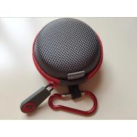 红色 抗压便携耳机包蓝牙耳机盒数据线包耳机包带登山扣户外收纳包耐用