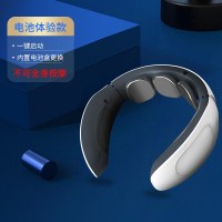 电池款[体验款+不可全身按摩] 高雅白 颈椎按摩器肩颈家用电动多功能护颈仪智能加热肩颈部按摩仪