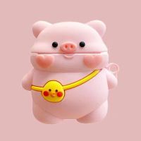 斜挎包猪 联想LP40耳机套 卡通Lenove联想lp40无线蓝牙耳机保护套livepods40防摔情侣软壳