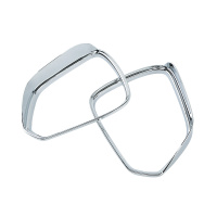 荣威RX5后视镜雨眉框*2片 荣威rx5后视镜雨眉专用改装倒车镜雨挡亮片贴汽车反光镜晴雨挡