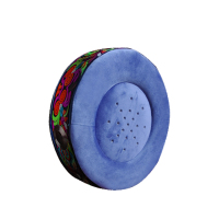 蓝色千鸟款 暖宫舒缓宫寒艾灸盒随身灸熏蒸仪坐灸家用坐熏凳