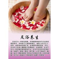 1 30*50厘米《此尺寸两幅起发》 海报/贴画 独立 足浴养生足疗店海报足浴广告图片中医养生装饰画宣传穴位图大挂图