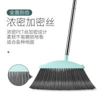 [新料熟胶]单扫把 扫把簸箕套装家用撮箕笤帚单个旋转刮水器不粘头毛发干湿两用扫帚