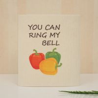 青椒 德国木浆棉厨房懒人洗碗布 海绵百洁厨房清洁用品抹布