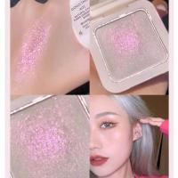 401紫星球炸弹(温柔甜美气质) gogotales平价学生款提亮土豆泥麻薯小方块钻石高光粉ins风
