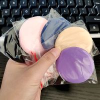 粉色 简装10片 气垫粉扑不吃粉干湿两用粉底液专用圆形迷你粉饼化妆海绵妖制粉扑